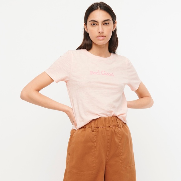 J. Crew Tops - JCew Vintage Cotton “Feel Good” T-shirt
